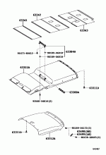 ROOF HEADLINING & SILENCER PAD 1